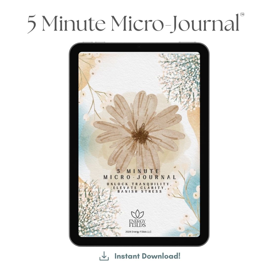 5 Minute Micro-Journal Instant Download