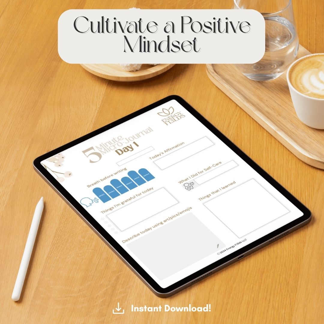 5 Minute Micro-Journal Instant Download