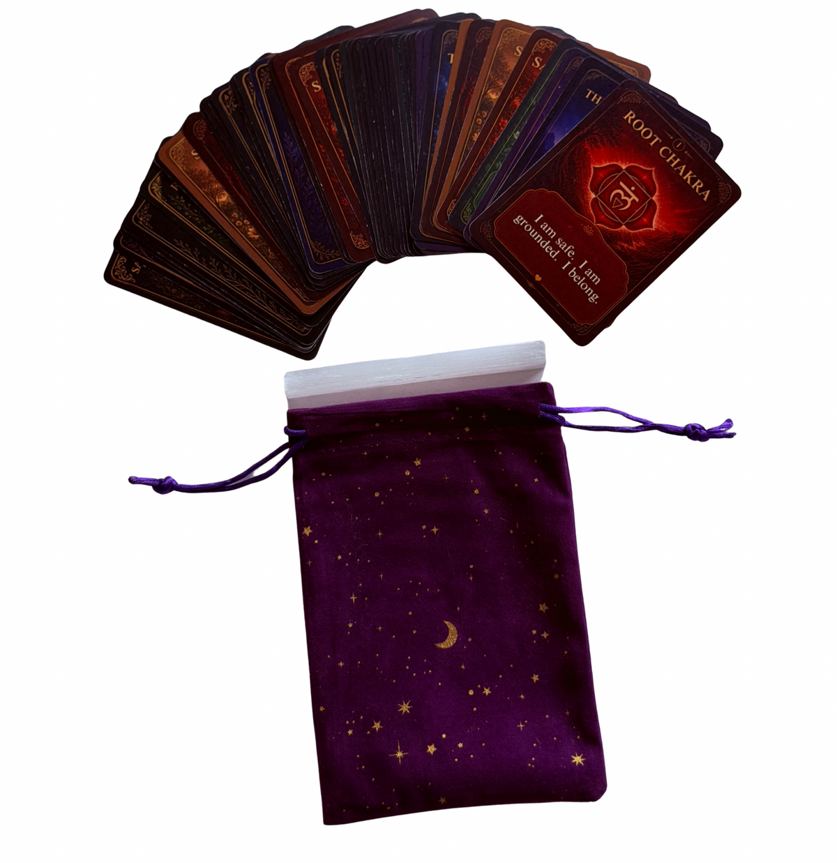 Energy Fi3lds Chakra Cards Complete Set
